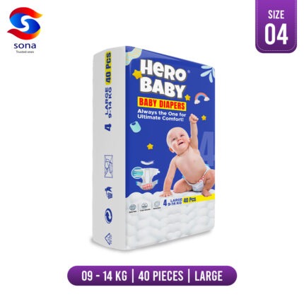 Hero Baby Diapers Economy Pack Size 4