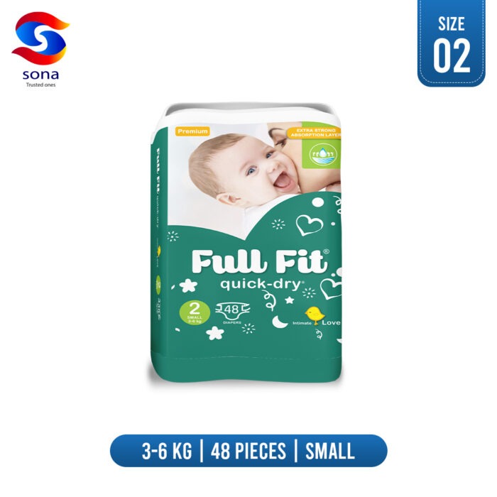 Fullfit Baby Diapers Economy Pack Size 2