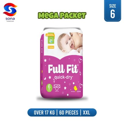 Fullfit Baby Diapers Mega Pack Size 6