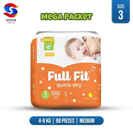 Fullfit Baby Diapers Mega Pack Size 3