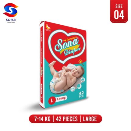 Sona Premium Diapers Economy Size 4