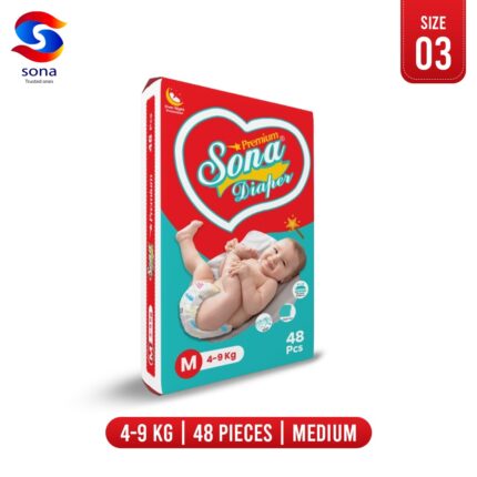 Sona Premium Diapers Economy Size 3